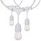 Satco 24-Foot LED String Light Fixture with 12-S14 Lamps, 2000K, White Cord S8038 - alternate 1